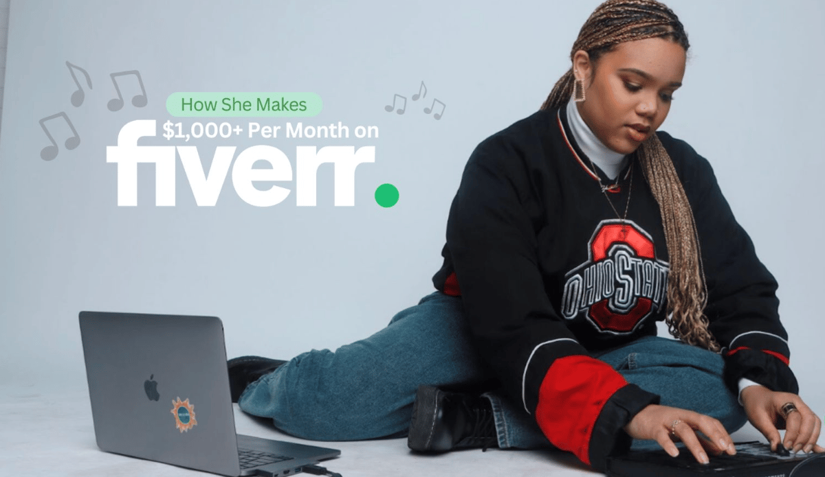 How One Woman Earns $1,000+ Per Month Teaching Music on Fiverr