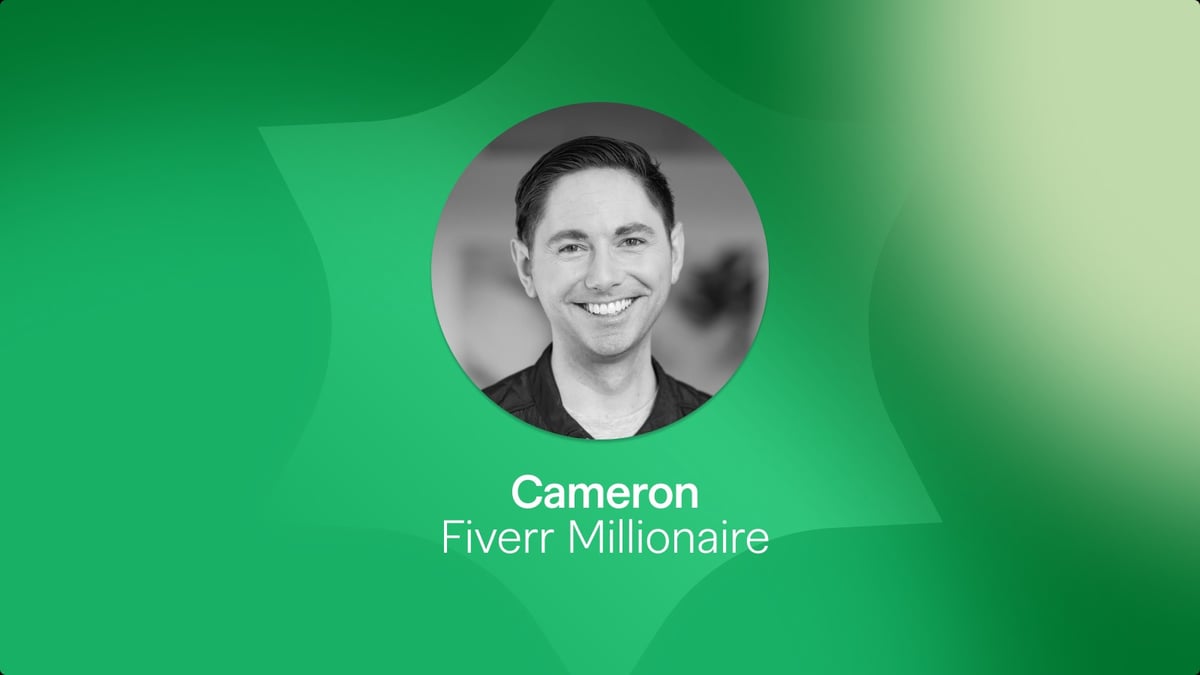 From $5 gigs to $1M: Why I walked away from Disney to freelance on Fiverr