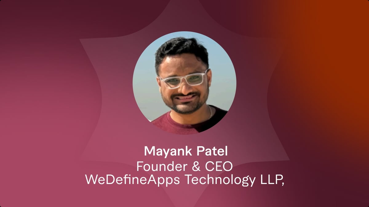 The Story Behind WeDefineApps – Mayank's Journey from $5 to Building a Dream