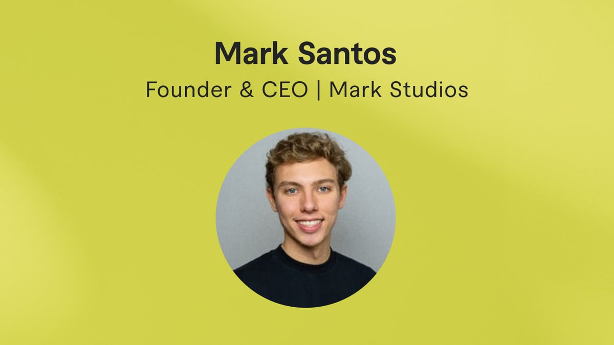 I set out to make cool videos... I ended up building a $1M creative agency