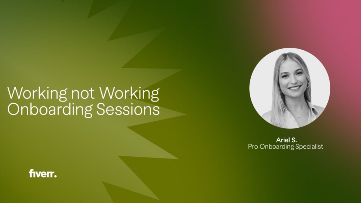 Working not Working Fiverr Onboarding