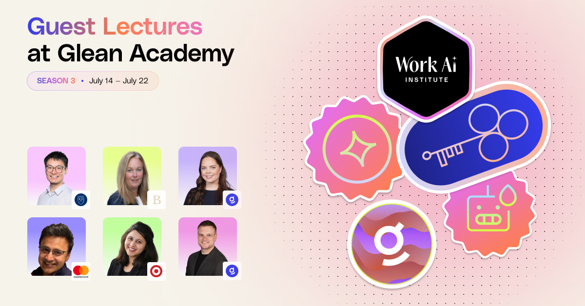 Guest Lectures at Glean Academy, Season 3