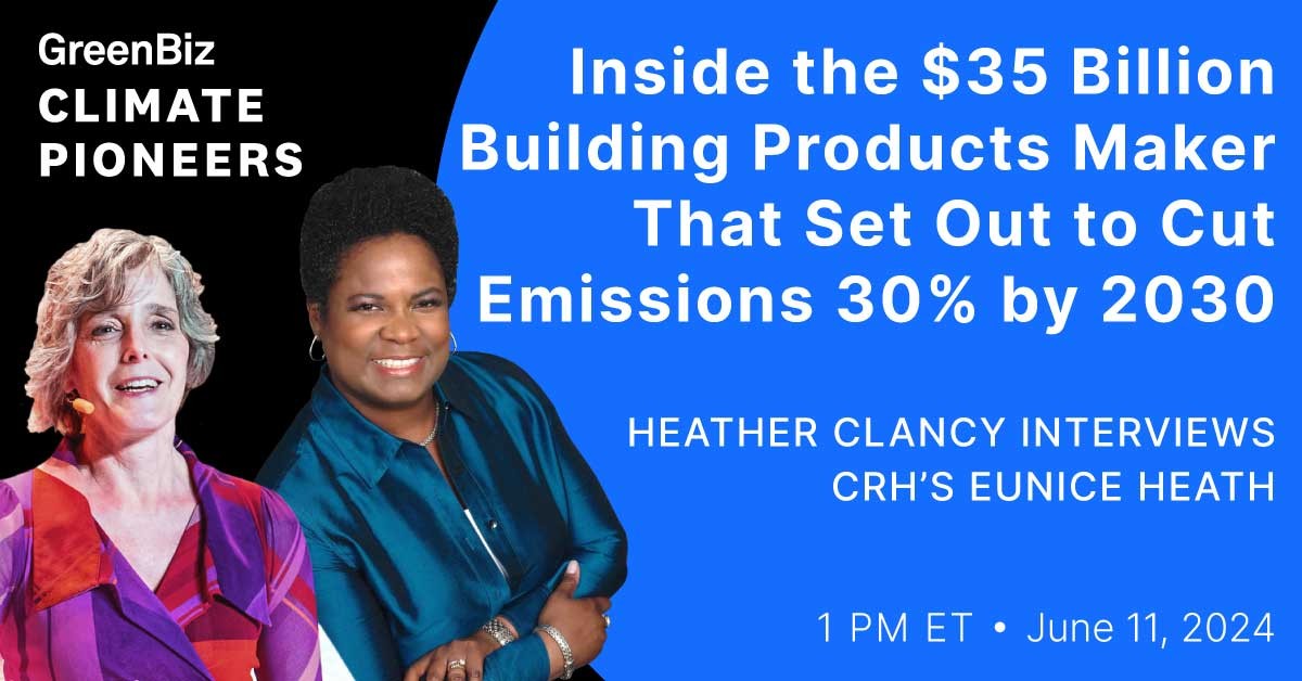 Inside the $35 Billion Building Products Maker That Set Out to Cut Emissions 30% by 2030