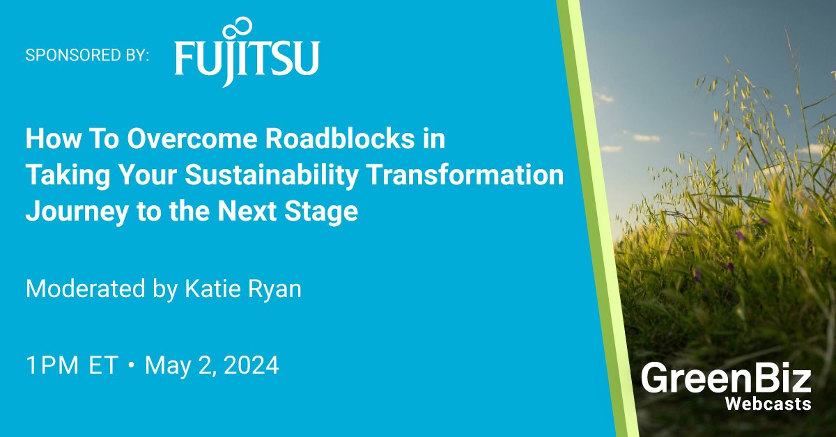 How To Overcome Roadblocks in Taking Your Sustainability Transformation Journey to the Next Stage