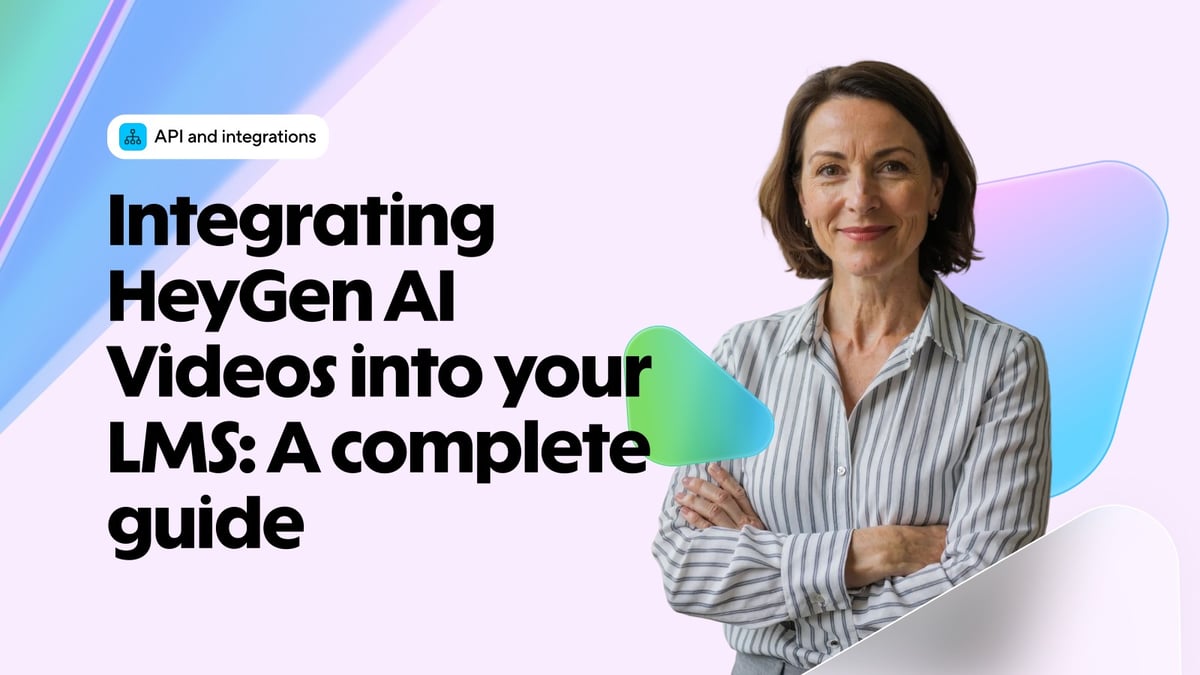 Integrating HeyGen AI Videos into your LMS: A complete guide