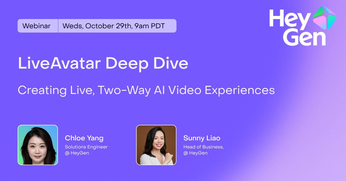 LiveAvatar Deep Dive