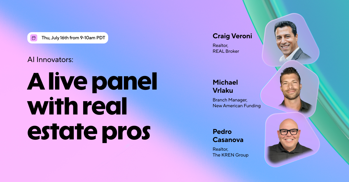 AI Innovators: A live panel with real estate pros