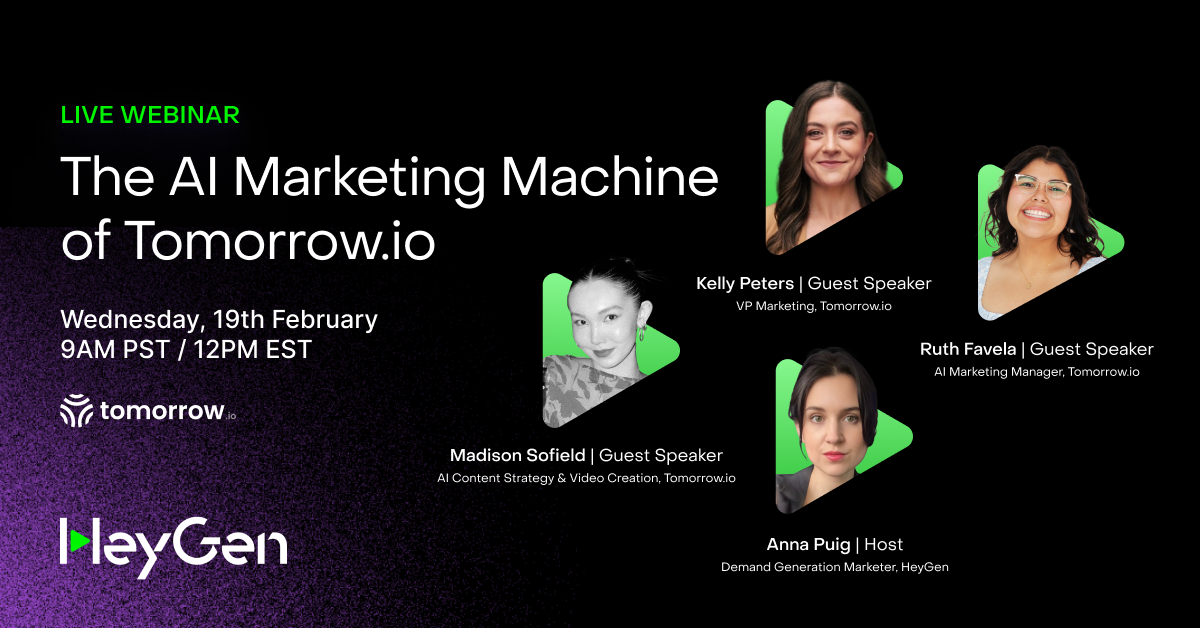 The AI Marketing Machine of Tomorrow.io