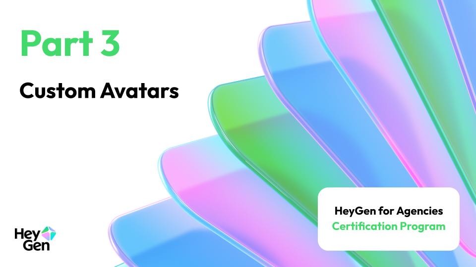 Article 3 — Custom Avatars