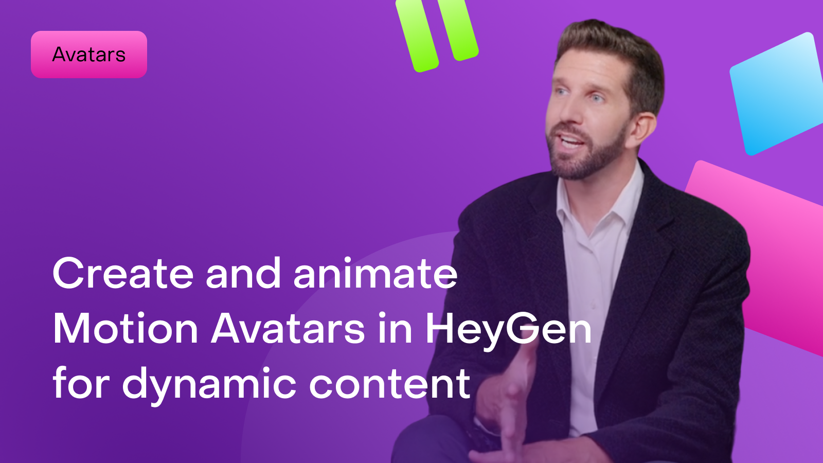 How to create and animate Motion Avatars in HeyGen for dynamic content