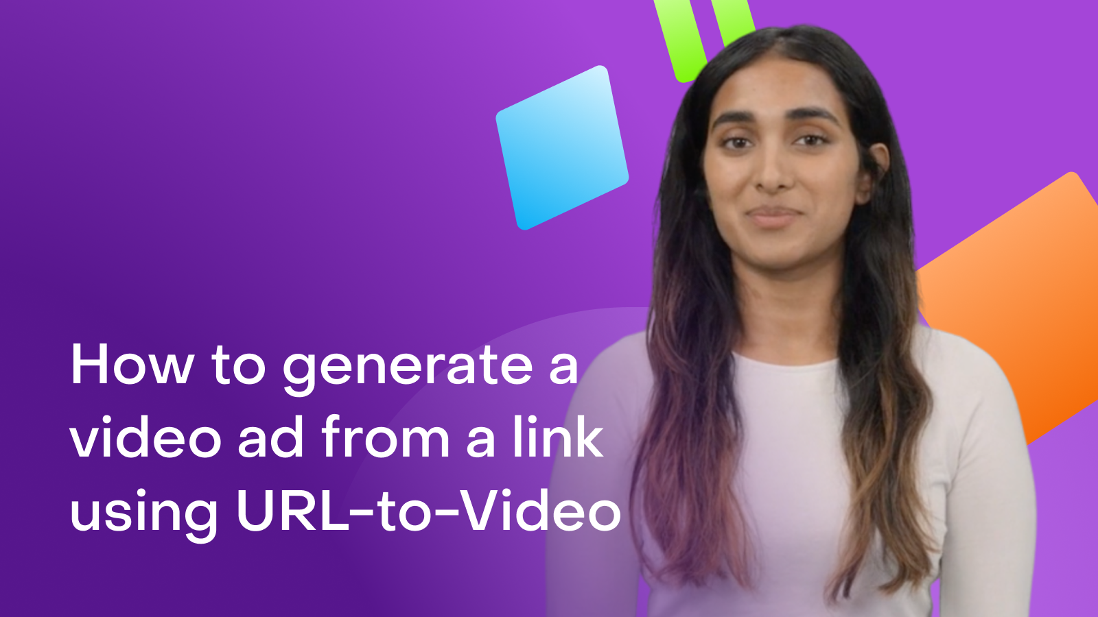 How to generate a video ad from a link using URL-to-Video