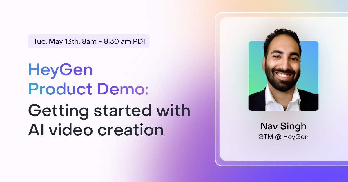 HeyGen Product Demo: Getting Started with AI Video Creation