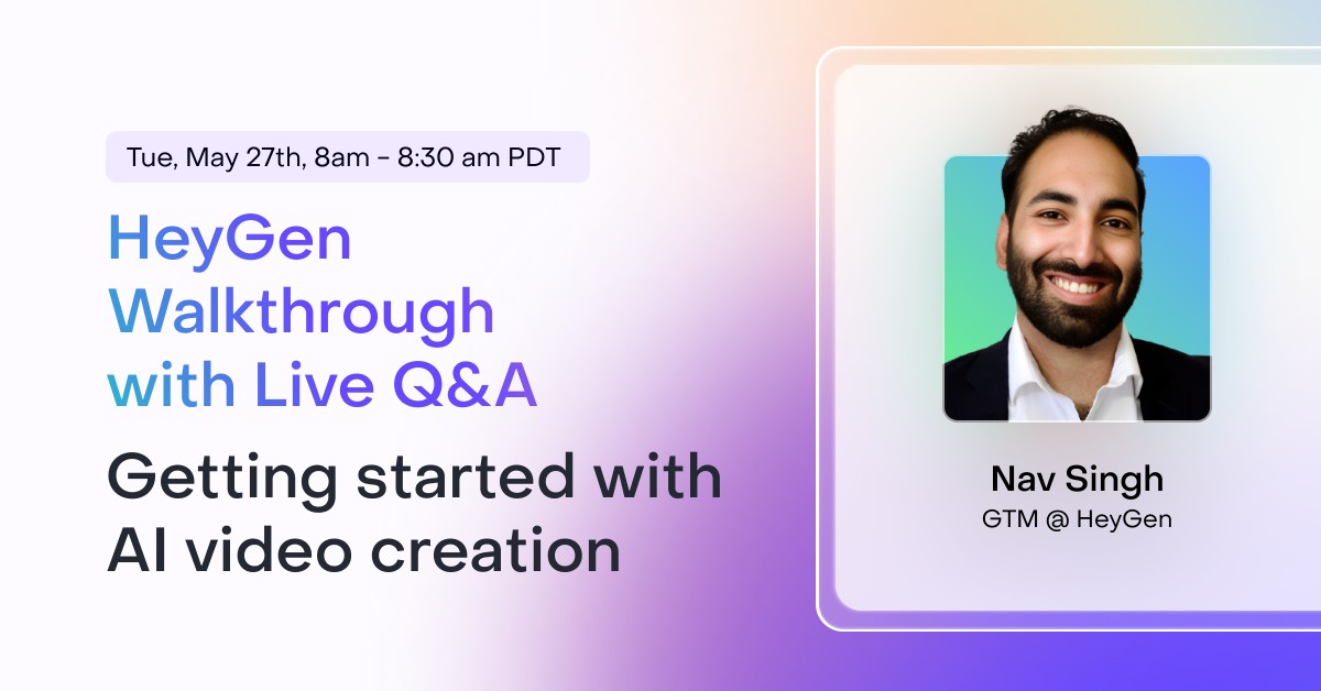 HeyGen Product Demo: Getting Started with AI Video Creation