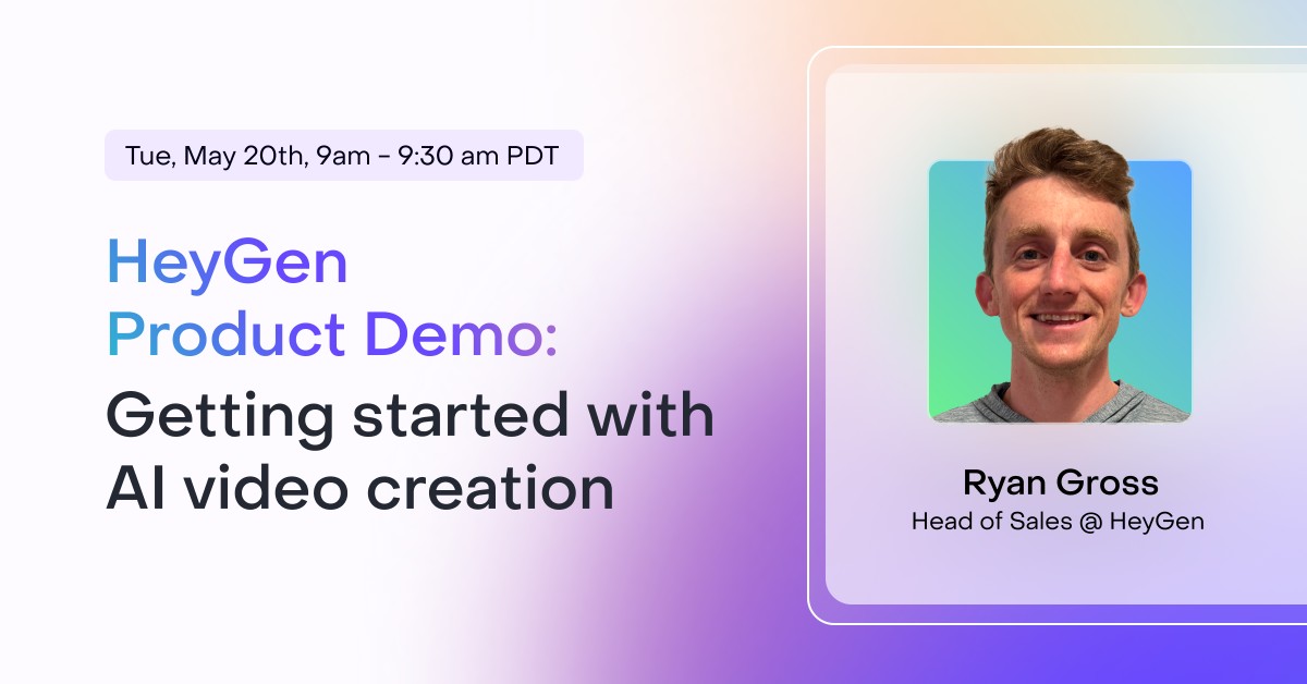 HeyGen Product Demo: Getting Started with AI Video Creation