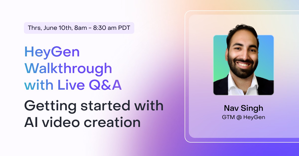 HeyGen Product Demo: Getting Started with AI Video Creation
