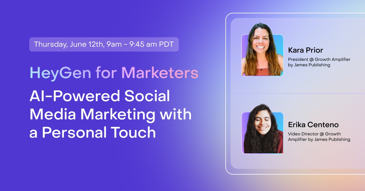 HeyGen for Agencies Bi-Weekly Webinar