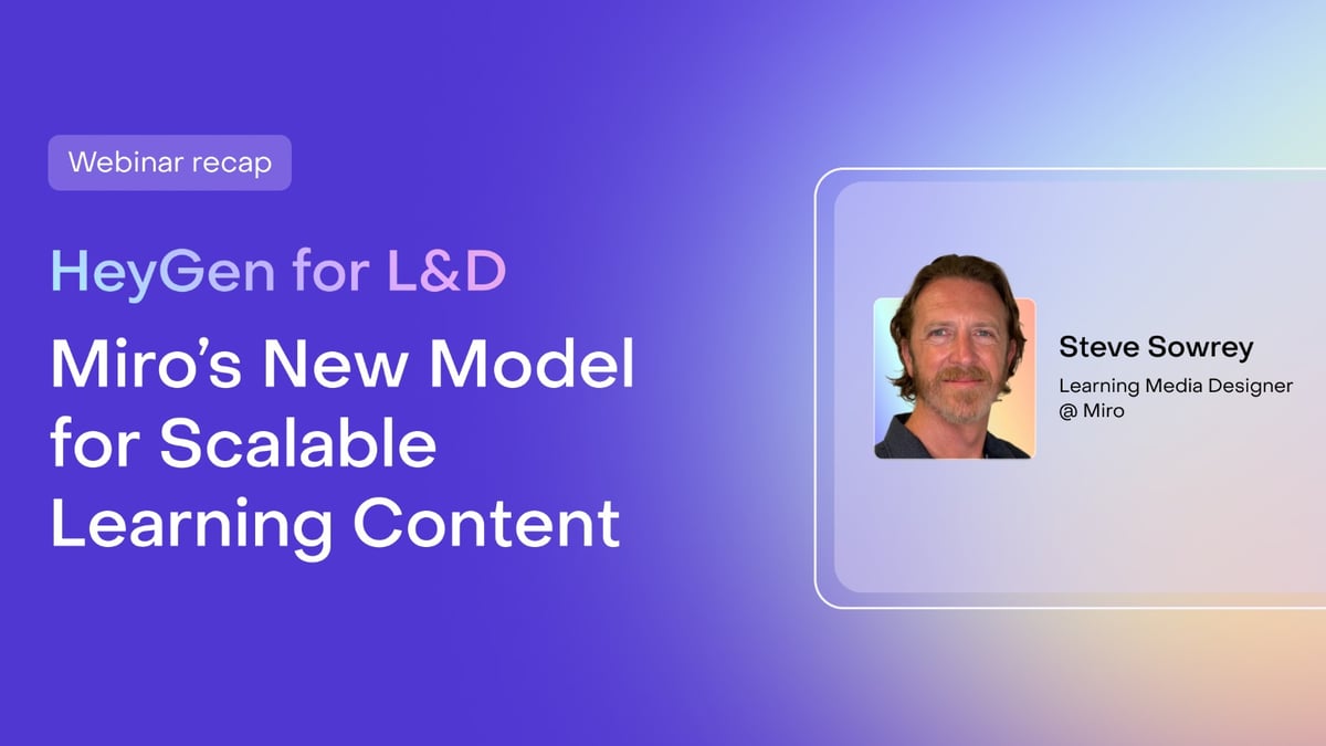 Update, Localize, Repeat: Miro’s New Model for Scalable Learning Content