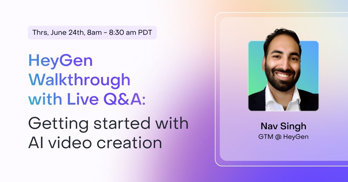 HeyGen Product Demo: Getting Started with AI Video Creation
