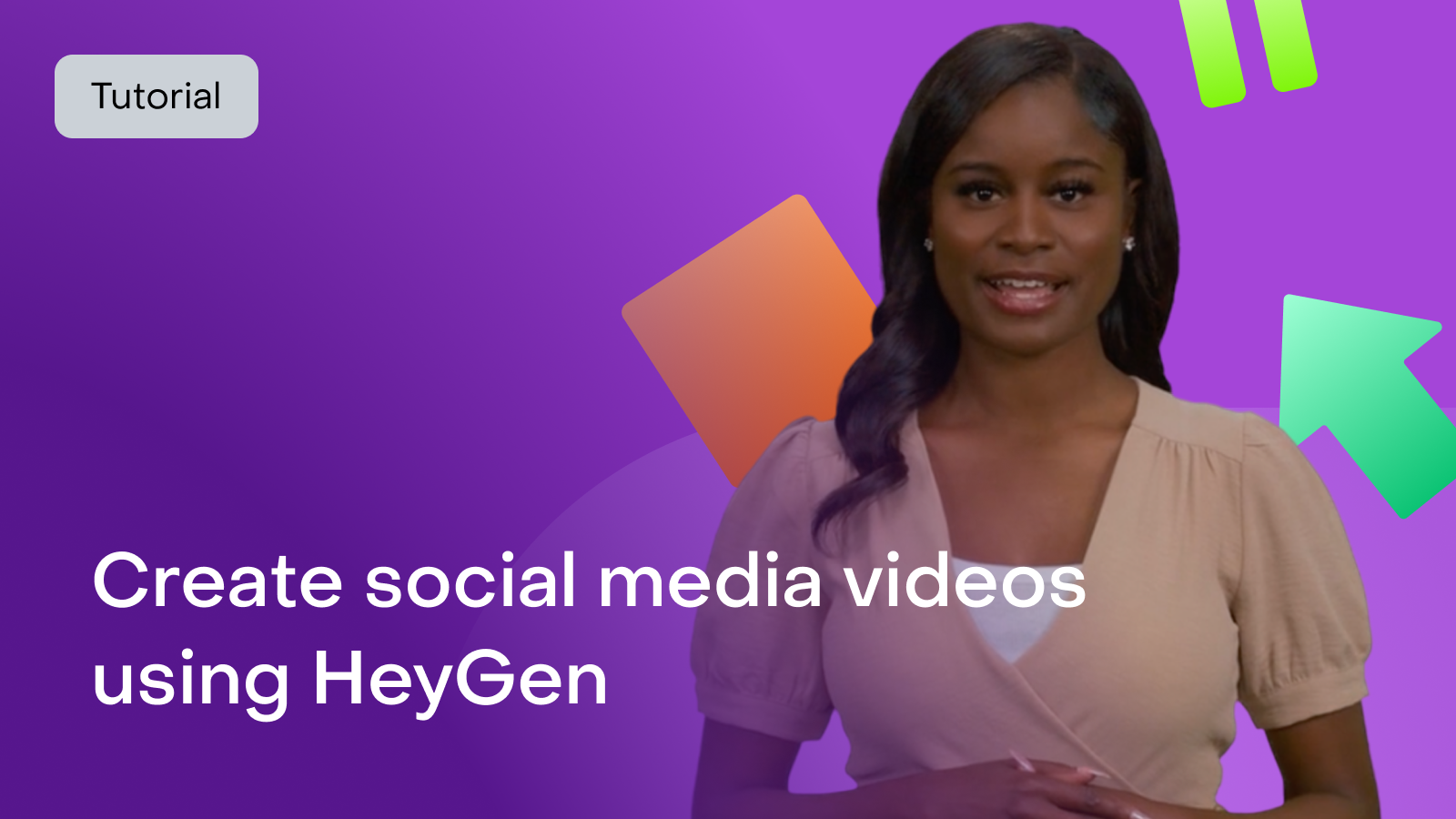 How to create social media videos using HeyGen