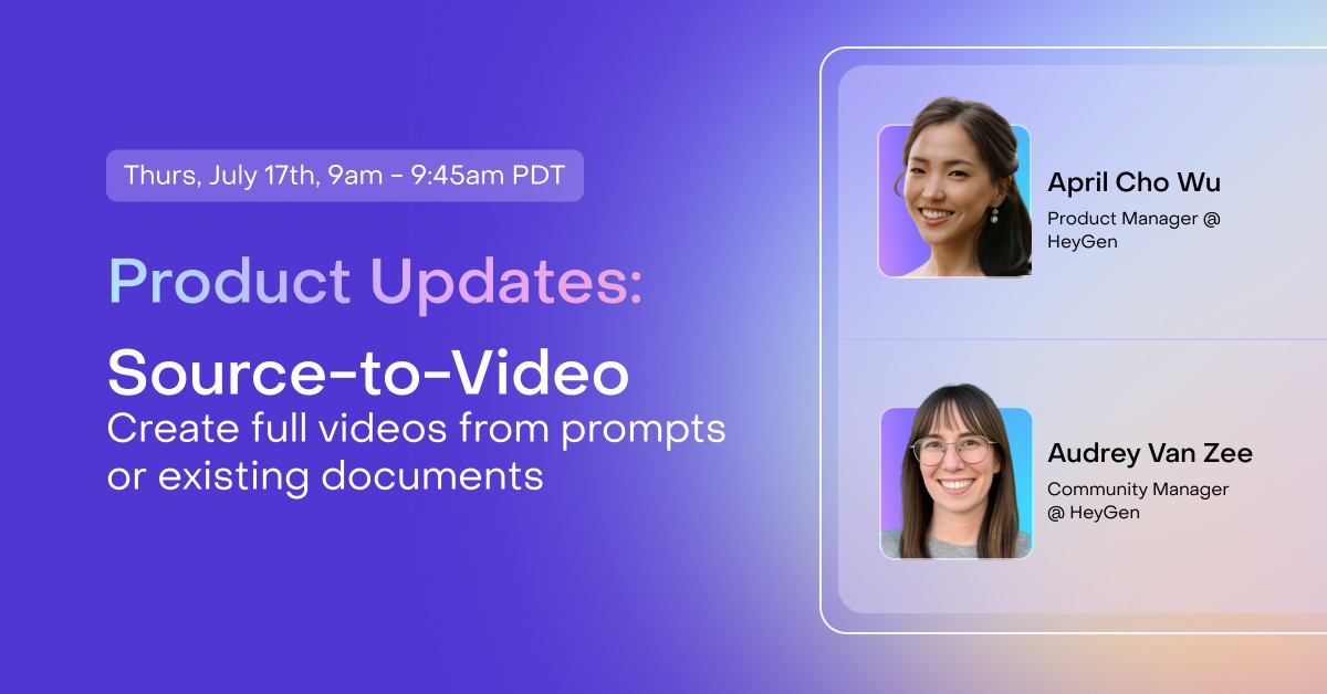 From Prompt to Publish: Introducing Source-to-Video
