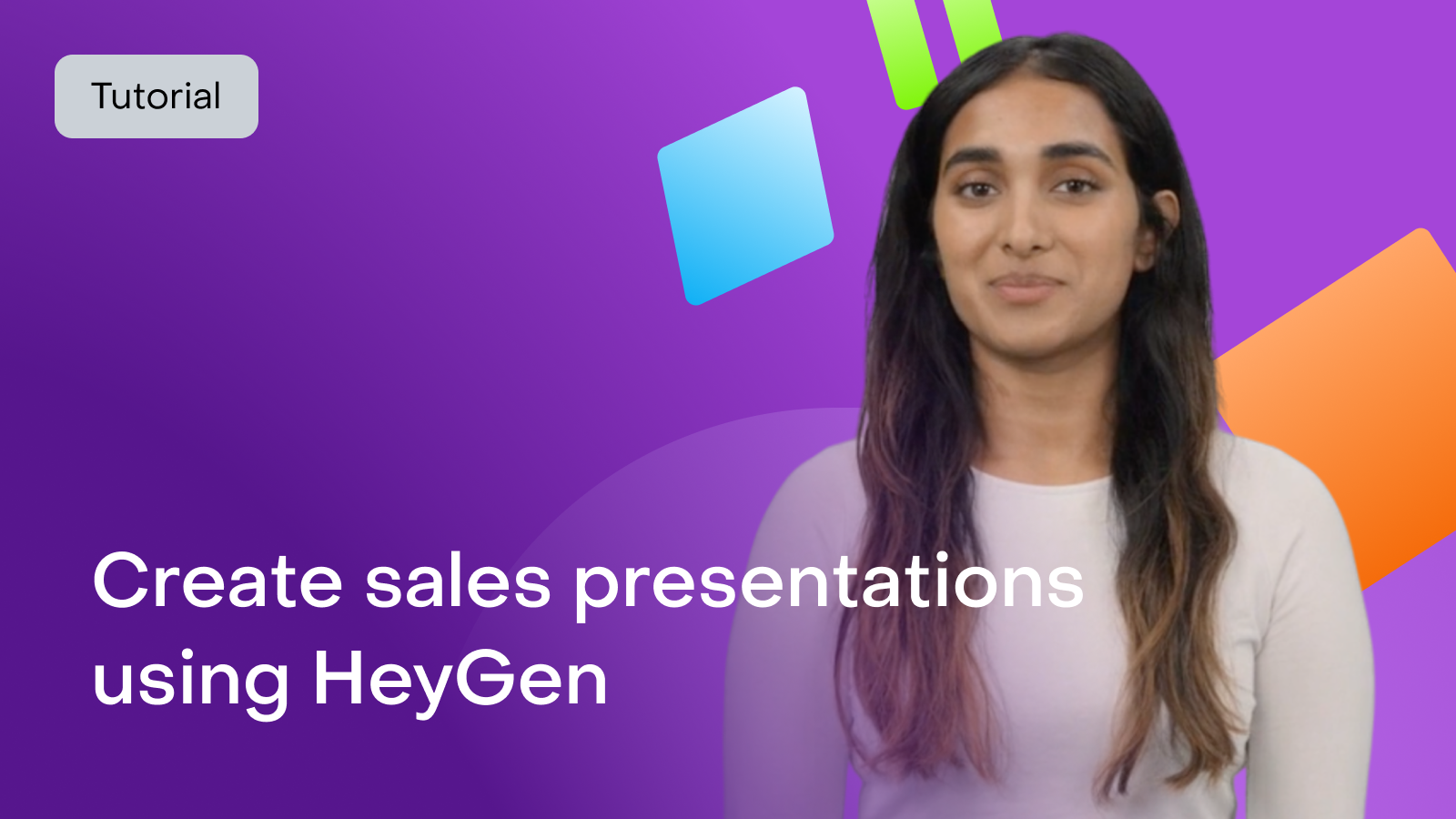 How to use HeyGen for sales presentations