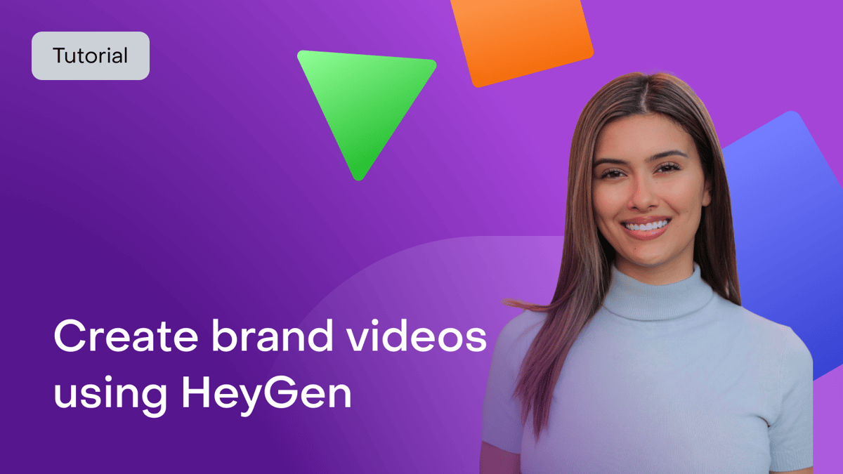 How to use HeyGen for brand videos