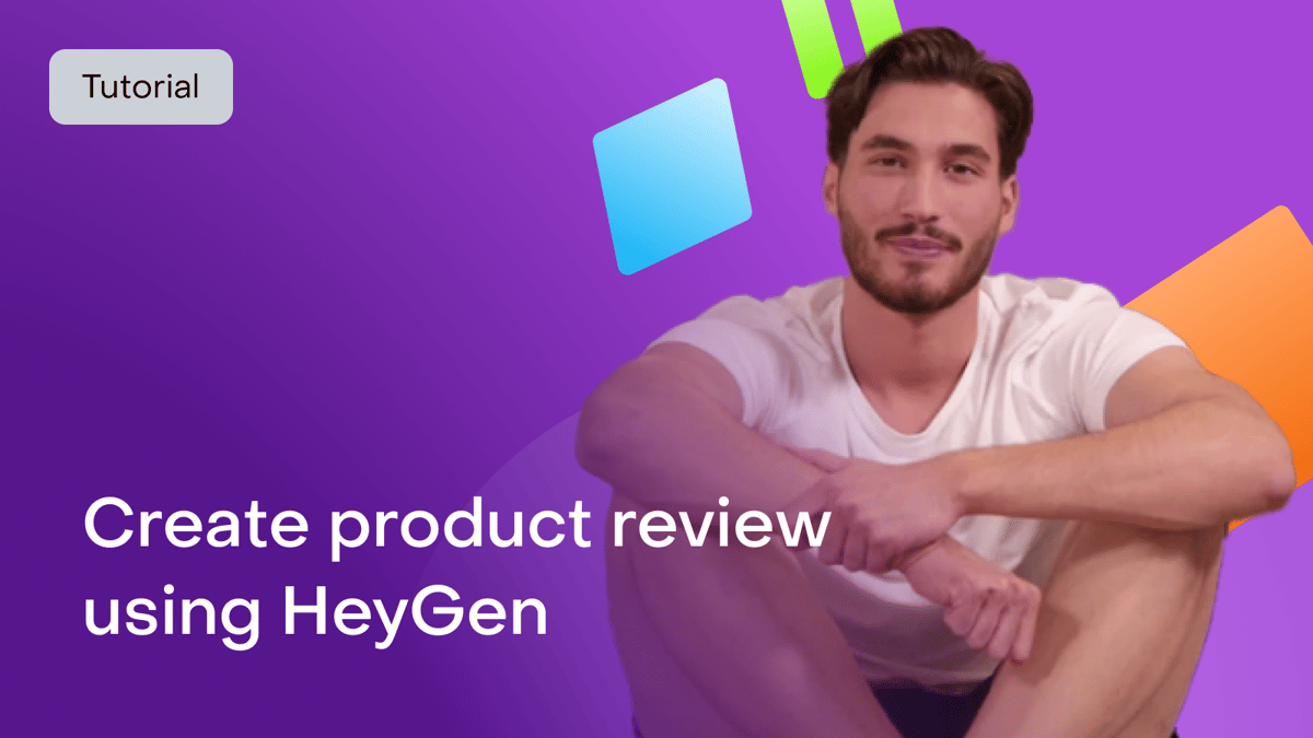 How to use HeyGen for product review