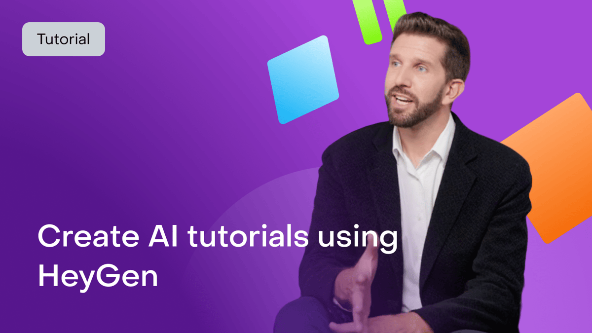 How to use HeyGen for AI tutorials