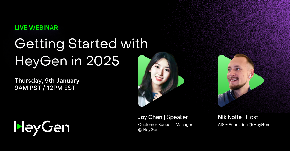 Getting Started With HeyGen in 2025