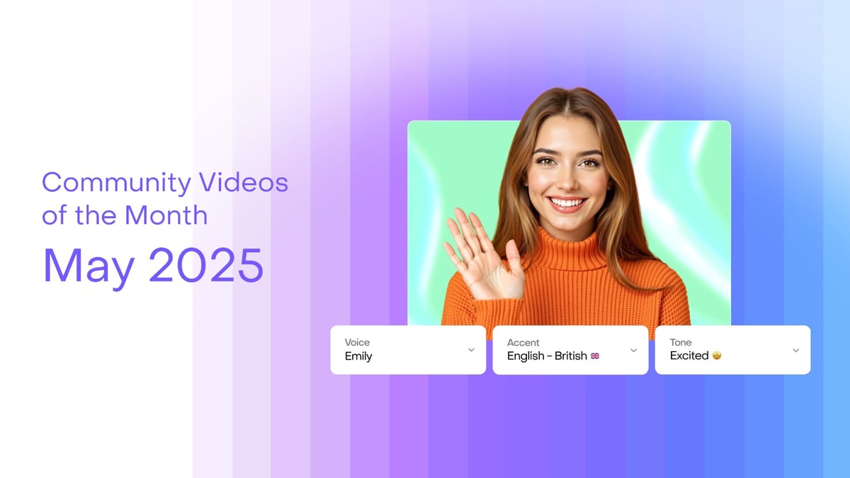 Community Spotlights: Videos of the Month (May 2025)