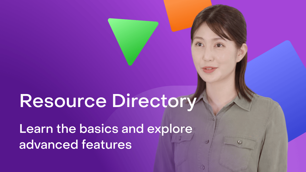 Resource Directory: learn the basics & explore advanced features