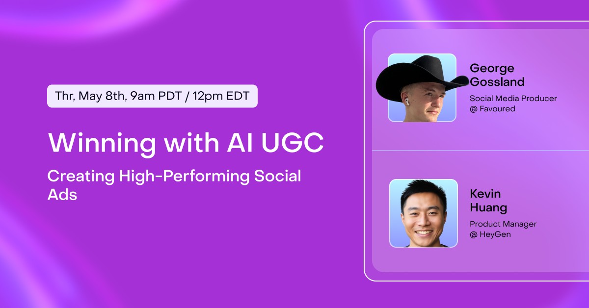 Winning with AI UGC: How to Create High-Performing Social Ads with George Gossland of Favoured