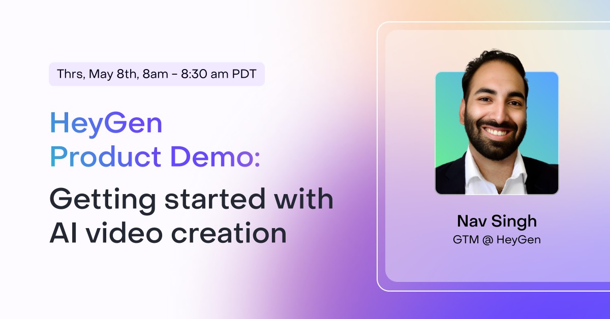 HeyGen Product Demo: Getting Started with AI Video Creation