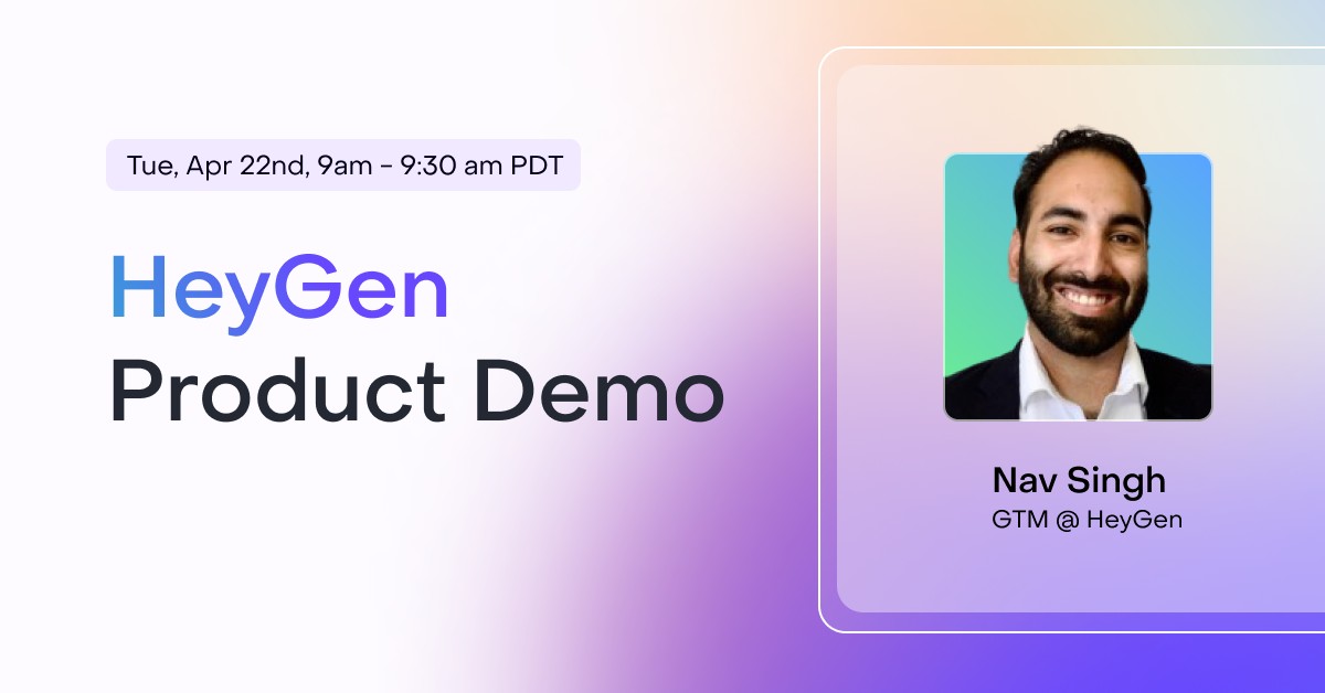 HeyGen Product Demo