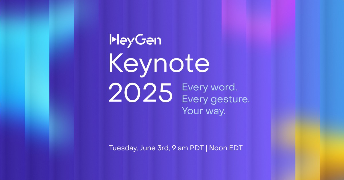 2025 HeyGen Keynote