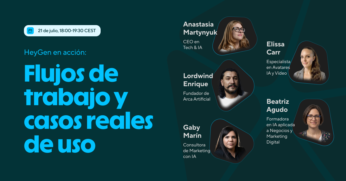 HeyGen en acción: Flujos de trabajo y casos reales de uso