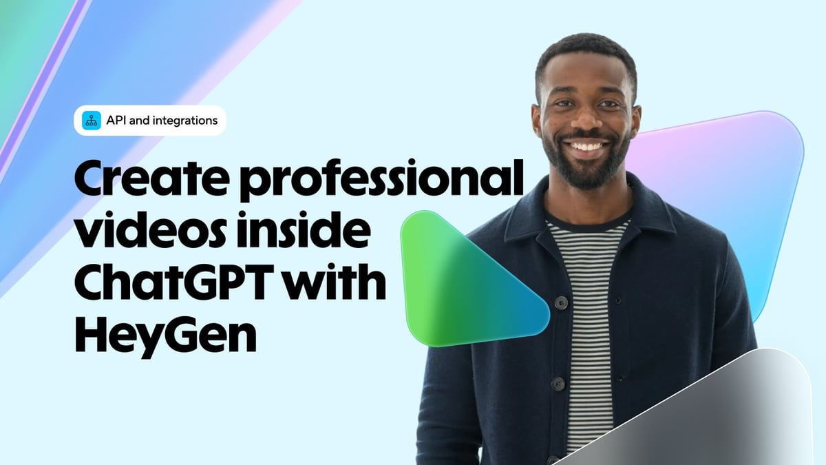 How to integrate ChatGPT with HeyGen to enhance your video script with AI