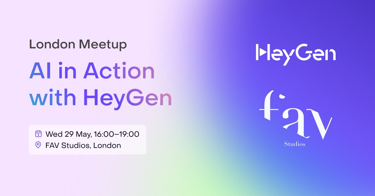AI in Action with HeyGen - London Demo