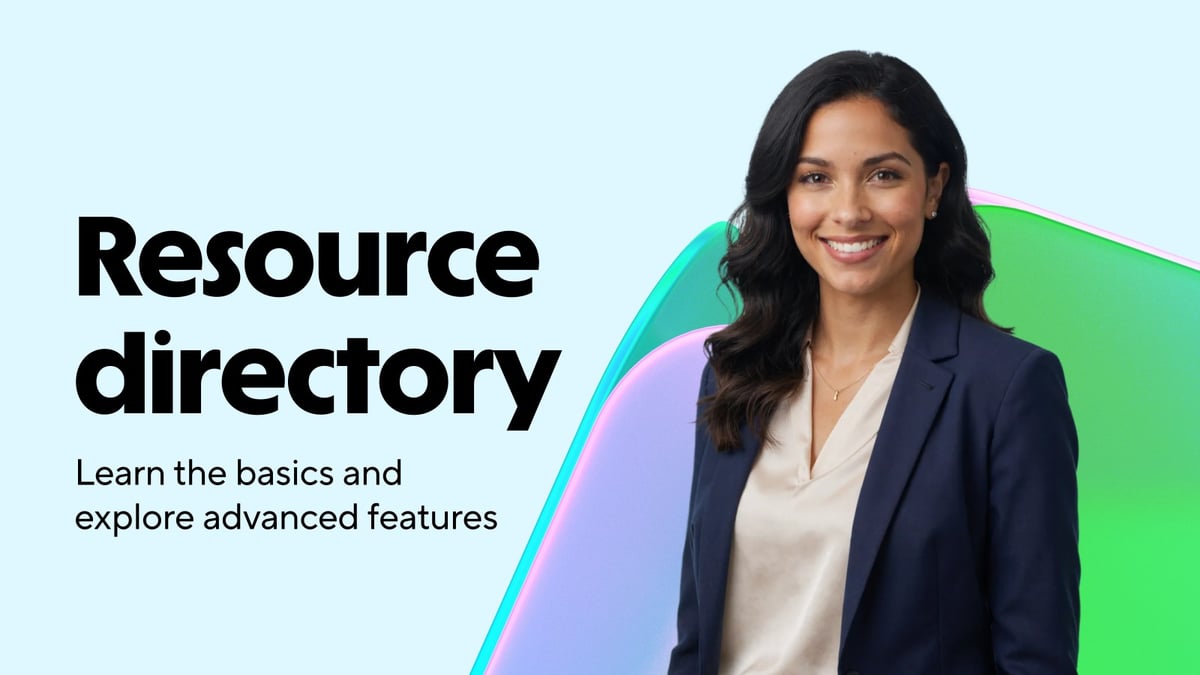 Resource Directory: learn the basics & explore advanced features