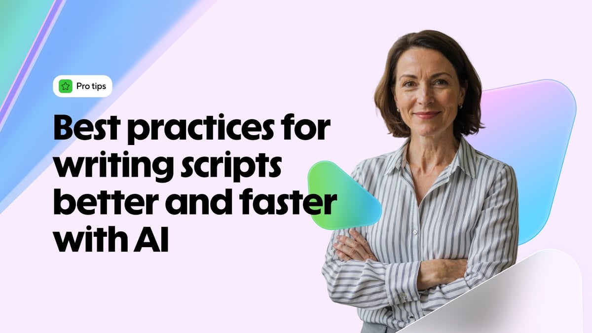 Best practices for writing scripts better and faster with AI