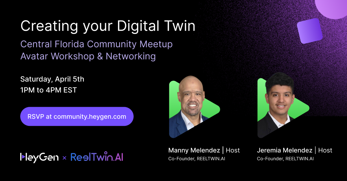 HeyGen Central Florida Community Meetup