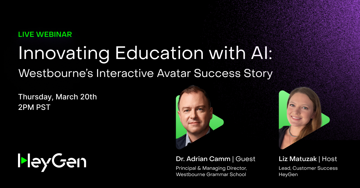 Innovating Education with AI: Westbourne’s Interactive Avatar Success Story