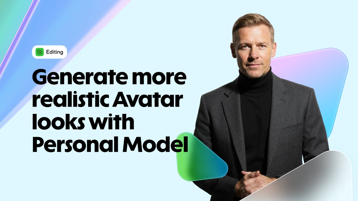Generate more realistic Avatar looks with Personal Model: A complete guide
