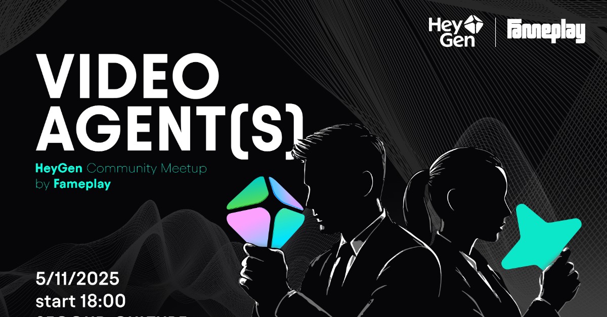 Video Agent(s): HeyGen Meetup in Prague by Fameplay