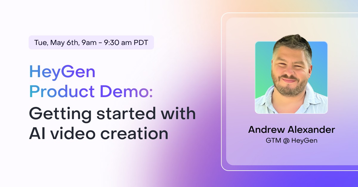 HeyGen Product Demo: Getting Started with AI Video Creation