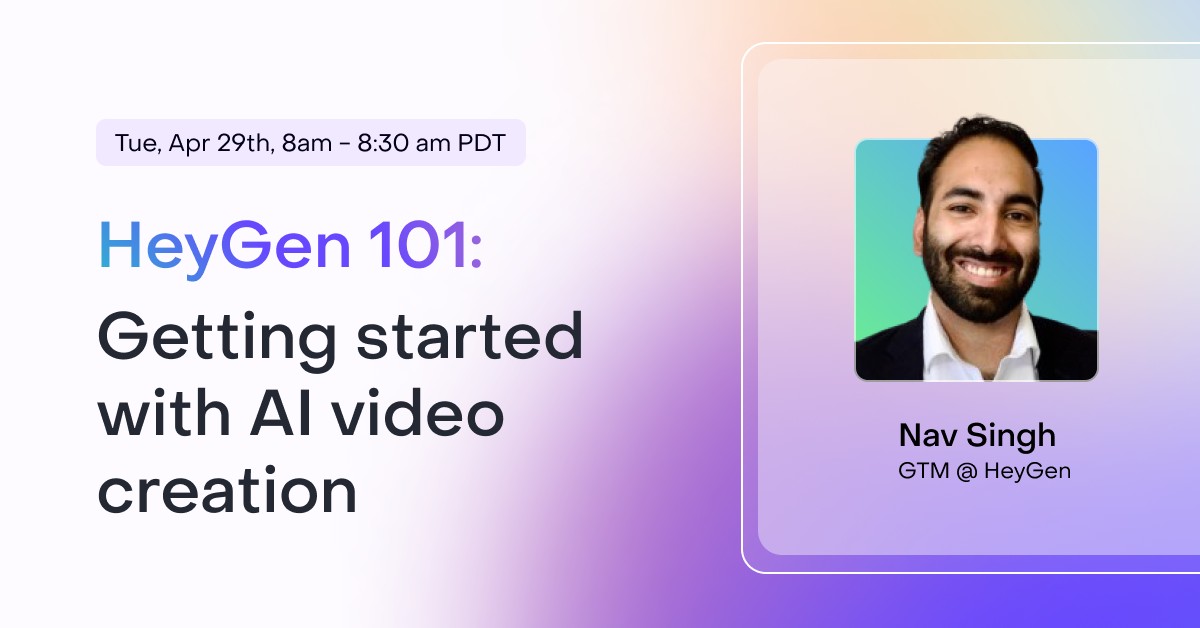 HeyGen 101: Getting Started with AI Video Creation
