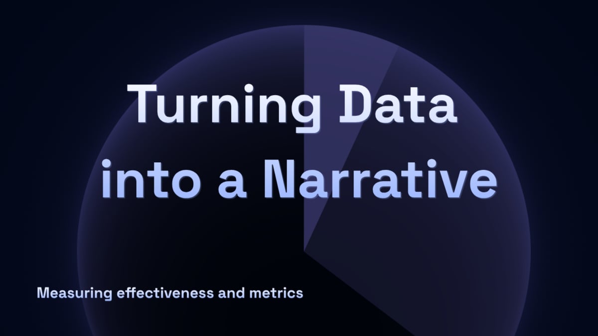 Turning Data into a Programme Narrative
