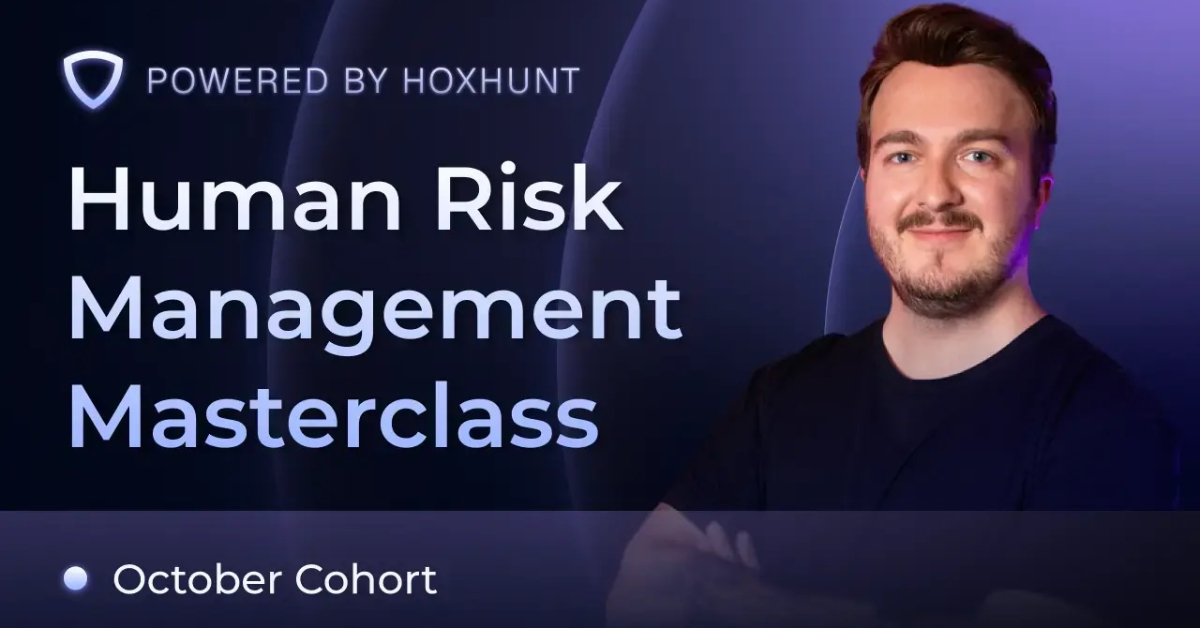 Evolving to Human Risk Management Masterclass - October/November
