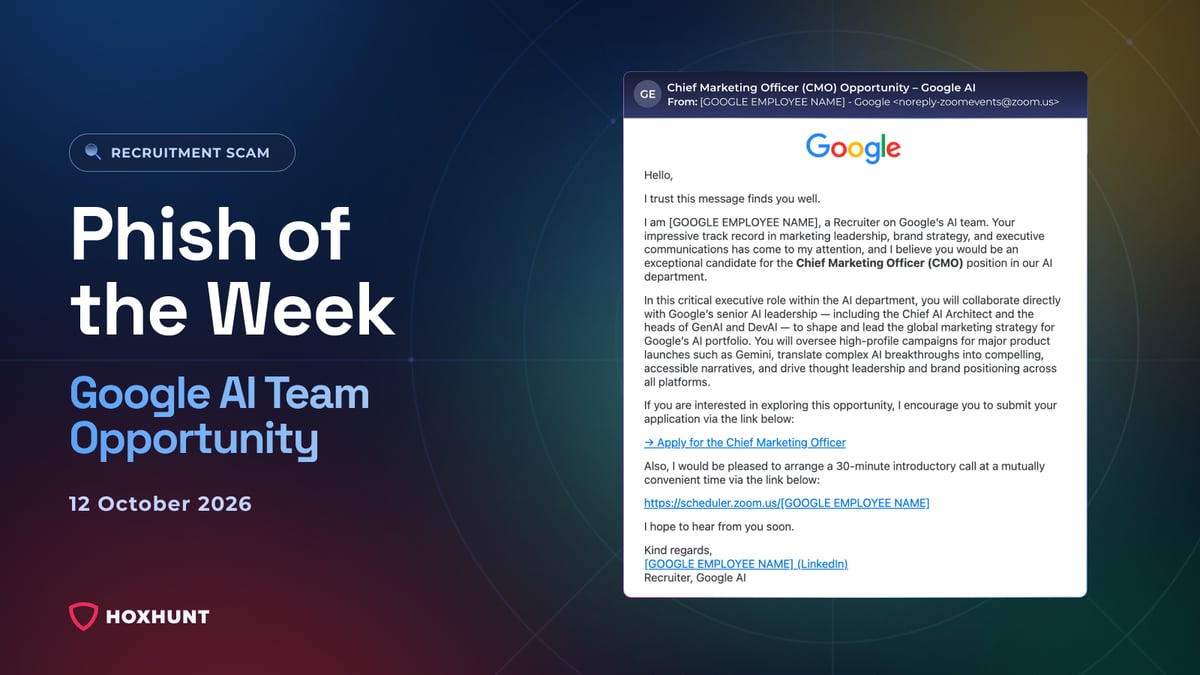 Phish of the Week 12th of October