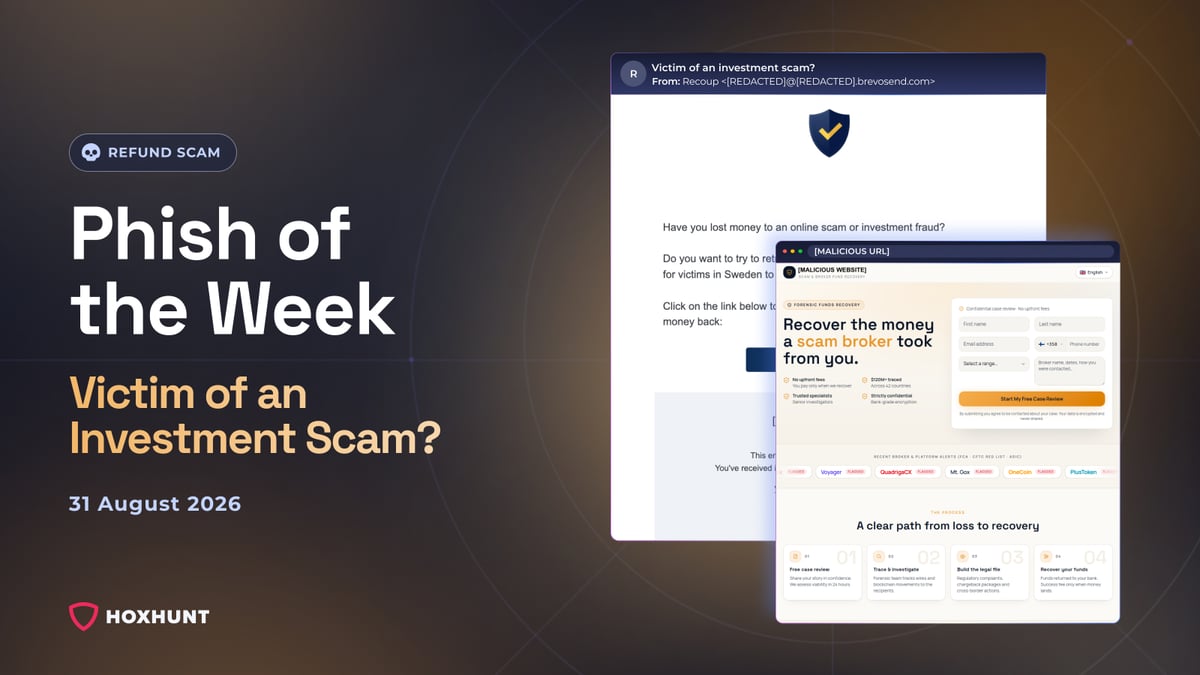  Phish of the Week 31st of August